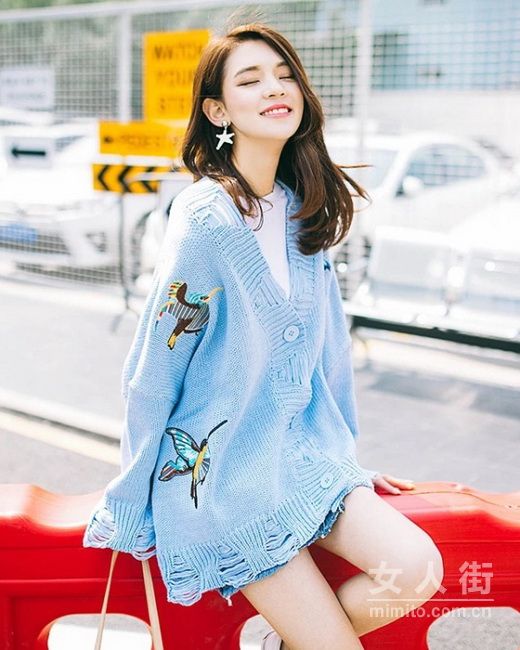 初秋早晚温差大？针织外套来搞定